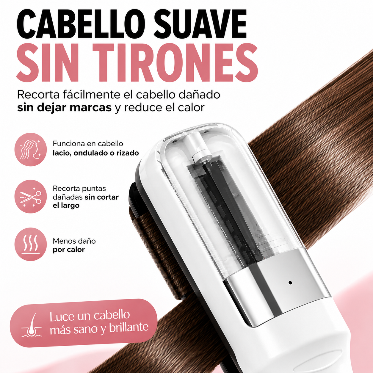 LUREON SplitCare Cortador de puntas abiertas